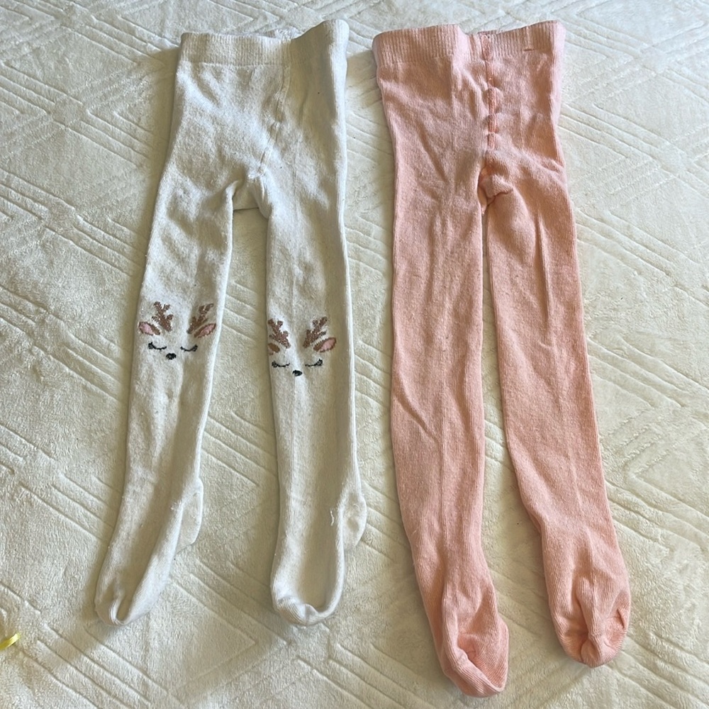 Toddler tights full-footed (Christmas)